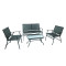 2x1 Teslin Popular Garden  4 Pieces Sofa Set Patio Sofa Sets Furniture Outdoor Furniture  Outdoor Patio Furniture Sofa Set
