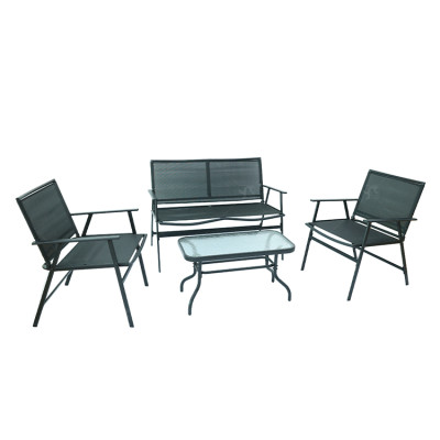 2x1 Teslin Popular Garden  4 Pieces Sofa Set Patio Sofa Sets Furniture Outdoor Furniture  Outdoor Patio Furniture Sofa Set