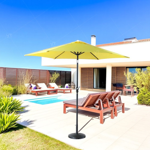 Swimming Pool Parasol Outdoor Furniture Patio Restaurant Umbrella for Garden Balcony  Umbrella Polvester Sunsade with Tilt