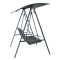 2*1teslin High-class Rocking Chair with Stand Outdoor Furniture Garden Hammock Hanging Patio Swing Chair for Home & Park Use