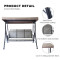 Modern Luxury 3-Seater Metal Hanging Swing Chair Canopy with Bali European Style for Outdoor Use Garden Furniture Swing Chair