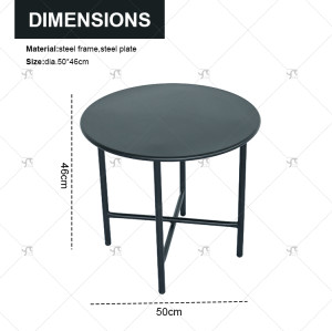 Modern Indoor and Outdoor Conversation Set Acapulco Chairs Outdoor Seating 3 Pieces Outdoor Garden Furniture Sets