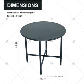 Modern Indoor and Outdoor Conversation Set Acapulco Chairs Outdoor Seating 3 Pieces Outdoor Garden Furniture Sets