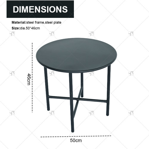 Modern High Quality Metal Outdoor Furniture Garden General Purpose Sofa Table and Chair Set for Garden and Outdoor Veranda