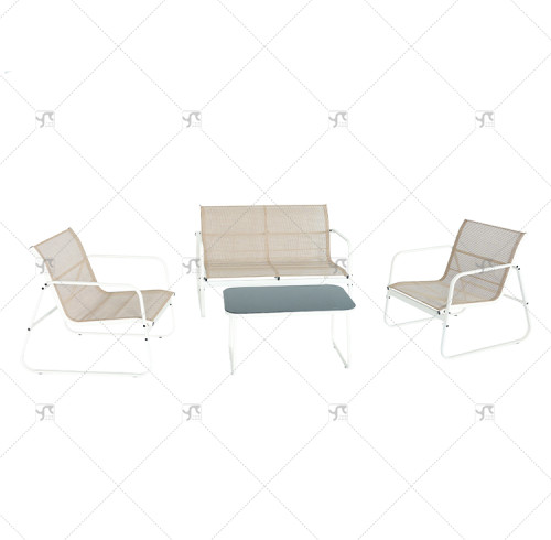 Teslin Popular Garden 4 Pieces Sofa Set Patio Sofa Sets Furniture Outdoor Furniture Outdoor Patio Furniture Sofa Set
