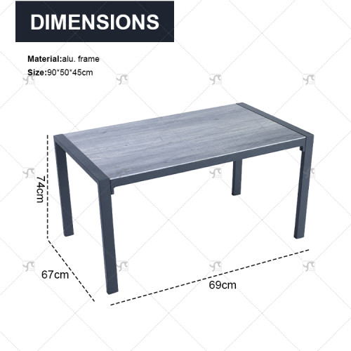 Modern 5 Seats Metal Garden Furniture Conversation Sets for Outdoor Patio Porch Table and Chairs Furniture sofa Set of 5