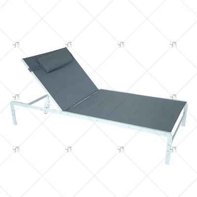 Modern Waterproof Courtyard Furniture, Beach Leisure Chairs, Outdoor Swimming Furniture Pool  Sunbathing Beds  Lounger