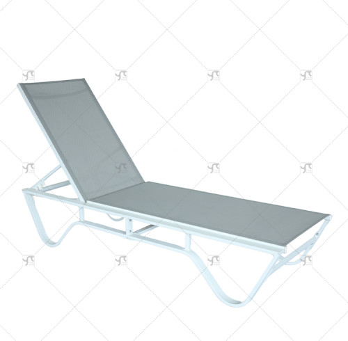 Aluminium Luxury Outdoor Garden Sun Loungers Pool Bed and Patio Cabana Furniture for Hotels Parks and Beach Daybeds Loungers