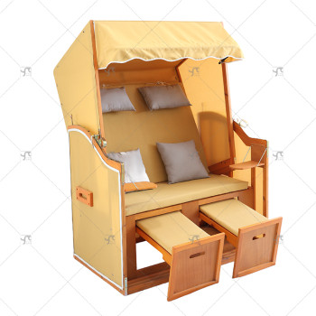 Pine Wood Luxurious Outdoor Durable Fully Assembled Outdoor Furniture  Garden Luxury Beach Chair in Many for Garden Use