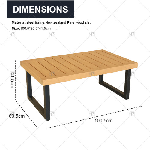 Outdoor Modern Patio Lounge Corner Sofa Set of 3 Furniture Outdoor Garden L Shaped Steel Conversation Set with Coffee Table Set