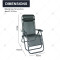 Outdoor Portable Folding Bed Chaise Sun Lounger Beach Chair Furniture Adjustable Zero Gravity Folding Recliner with Pillow