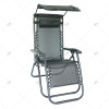 Outdoor Folding Adjustable Zero Gravity Recliner Chair Camping Travel Beach Pool Sunshade Tanning Lounger Chair with Canopy