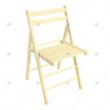 Durable Wooden Folding Chair Portable Reinforced Frame Indoor/Outdoor Camping Chair Modern Design for Home Office Living Room