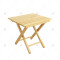 Modern  Folding Camping Portable Outdoor Beach Table for Events Wooden Patio Side Table Round Square Table for Picnic Camping