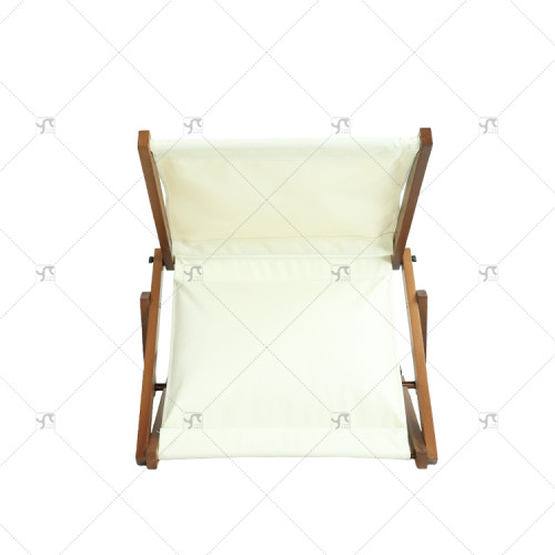 Modern Adjustable Outdoor Beach Headrest Summer Parasol Pillow Folding Wooden Beach Pillow Beach Chair Pine Wood Sunshade Pillow