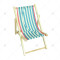 Outdoor Canvas Chair Sun Lounge Moon Chair for Kids Adults Folding Deck ChairModern Style Solid Wood Outdoor Furniture Foldable