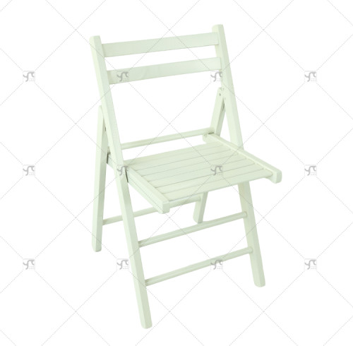 Outdoor Furniture Best Quality Wooden Foldable White Chair Portable Outdoor Garden Party Folding Chairs for Events Rental