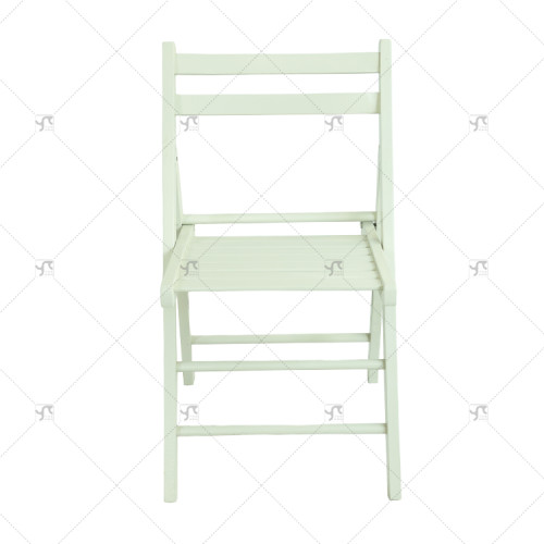 Outdoor Furniture Best Quality Wooden Foldable White Chair Portable Outdoor Garden Party Folding Chairs for Events Rental