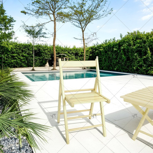 Outdoor Garden Durable Wooden Folding Chair Portable High Quality Wood Chair Dining Chair Folding Chair for Garden and Patio