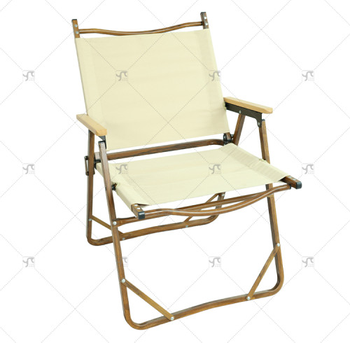 Outdoor Simple Ultra-light Portable Oxford Cloth Folding Chair with Armrests Suitable for Outdoor Picnics Fishing and Camping