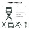 Hot New Director Folding Black Chair Portable Solid Wood Folding Outdoor Leisure Chair Makeup Outdoor Sketching Chair Wholesale