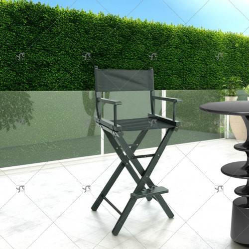 Hot New Director Folding Black Chair Portable Solid Wood Folding Outdoor Leisure Chair Makeup Outdoor Sketching Chair Wholesale