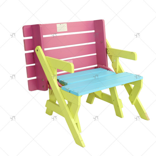 Portable Metal Folding Camping Table Lightweight Wood Panel Outdoor Furniture for Kitchen Beach Living Room Bedroom Gym Use