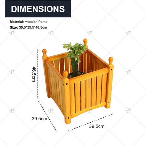 High Quality Durable Artificial Plants Modern Patio Plant Pot Boxes for Home & Garden Park Outdoor Furniture Decorative Design