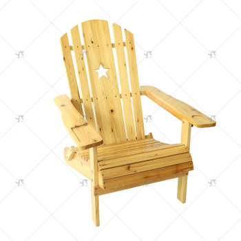 Modern Outdoor Solid Wood Patio Garden Terrace Lounge Folding Chairs Comfortable Frog Design for Villa Beach Portable Features