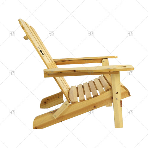 Modern Outdoor Solid Wood Patio Garden Terrace Lounge Folding Chairs Comfortable Frog Design for Villa Beach Portable Features