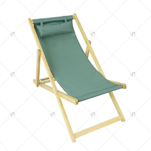 Outdoor Folding  Adjustable with Pillow Chair Sports Rest - Lightweight Portable Camping Recliner for Hiking Beach Picnic Chair