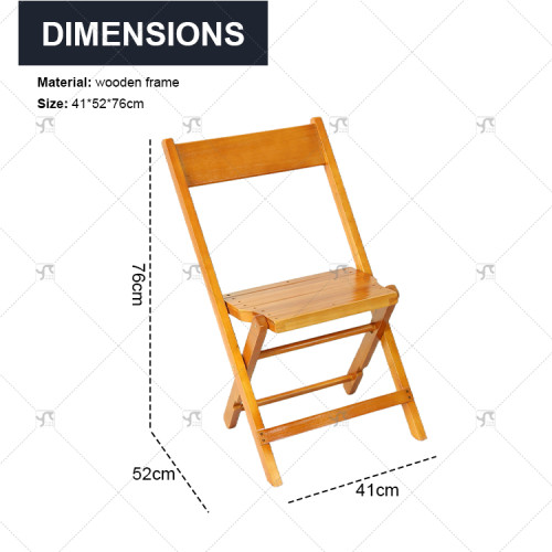 Modern Style Wooden Folding Table and Chair High Quality Folding Wooden Table Camping Portable Folding Picnic Table Walnut Color