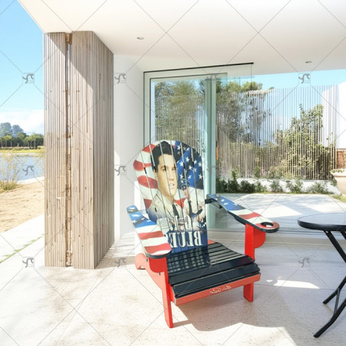 Modern Style High Quality Outdoor Chair Wooden for Patio Beach Garden Courtyard and Park  Patio Garden Lounge Beach Chair Use