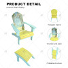 Modern Wooden Folding Chair for Outdoor Leisure Foldable Recliner Stylish Design for Beach Pool Balcony Villas Courtyards Park