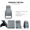 Modern Outdoor Hot Sale Folding Portable Outdoor Metal Foldable zero Gravity Sleeping Reclining Sun Lounge Folding Beach Chair