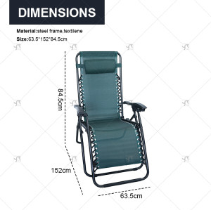 Modern Hot Sale Folding Chair Portable Outdoor Metal Foldable zero Gravity Sleeping Reclining Sun Lounge Folding Beach Chair