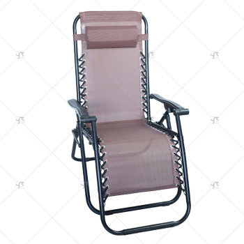 Modern Outdoor Folding Chair Portable Outdoor Metal Foldable zero Gravity Sleeping Reclining Sun Lounge Folding Beach Chair