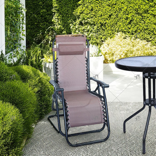 Modern Outdoor Folding Chair Portable Outdoor Metal Foldable zero Gravity Sleeping Reclining Sun Lounge Folding Beach Chair