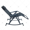 Beach Camping Terrace Chair Outdoor Folding Leisure Chair Suitable for Poolside GardenBackyard Lawn Portable Lounge Chair