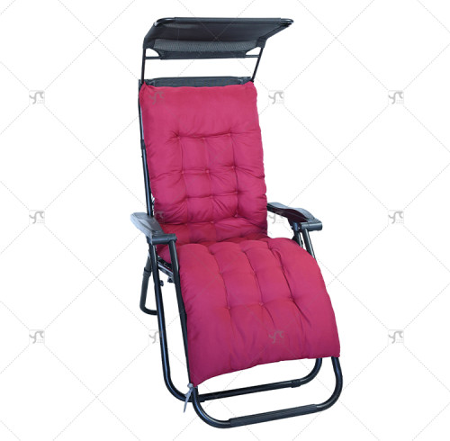 Zero Gravity Reclining Patio Lounger Chair Folding Portable with Detachable Soft Cushion Adjustable Headrest, Tesline Chairs