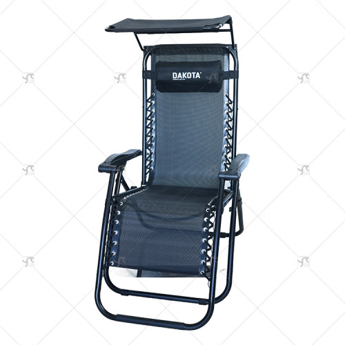 Zero Gravity Reclining Patio Lounger Chair Folding Portable with Detachable Soft Cushion Adjustable Headrest, Tesline Chairs