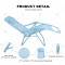Padded Zero Gravity Lawn Chair Foldable Patio Recliner Anti Gravity Lounge Chair With Pillow Outdoor Camp Chair