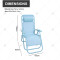 Padded Zero Gravity Lawn Chair Foldable Patio Recliner Anti Gravity Lounge Chair With Pillow Outdoor Camp Chair