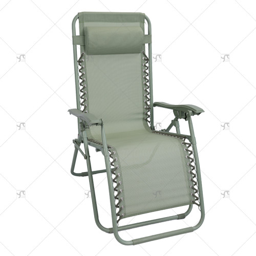 Modern Outdoor Folding Leisure Chair Outdoor Garden Chair Beach Lounge Adjustable Zero Gravity Chair for Beach Coutyard