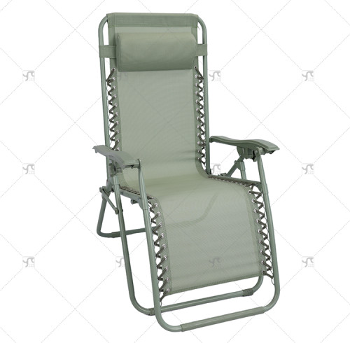 Modern Outdoor Folding Leisure Chair Outdoor Garden Chair Beach Lounge Adjustable Zero Gravity Chair for Beach Coutyard