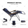 Teslin Garden Modern Outdoor Furniture New Design Adjustable Zero Gravity Recliner Folding Camp Beach Lounge Chair Coutyard