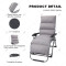 Outdoor Padded Zero Gravity Lawn Chair Foldable Patio Recliner Anti Gravity Lounge Chair With Pillow Outdoor Camp Chair