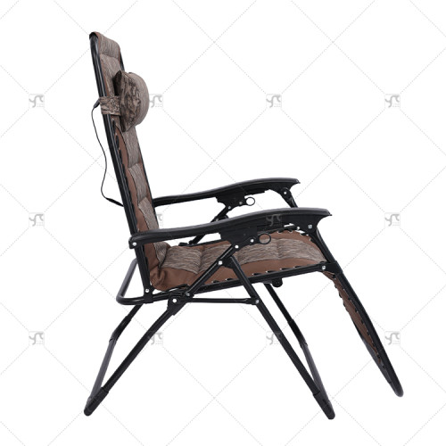 Folding Portable Adjustable Zero Gravity Chair Travel Beach Pool Sun Lounger Camping Beach Tanning Recliner with Side Table