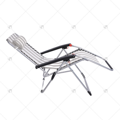 Sun Lounger Desgin Outdoor Adjustable Folding Zero Gravity Recliner Lounge Hiking Camping Beach Sun Tanning Chair