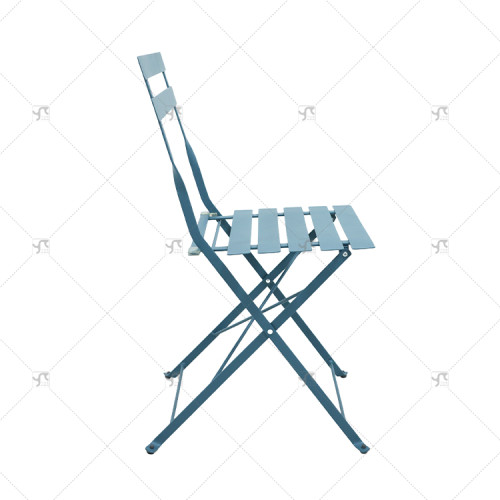Outdoor Durable Steel Folding Bistro Chair for Dining Outdoor Living Room or Park Use for Wedding Events Party Banquets Hotels